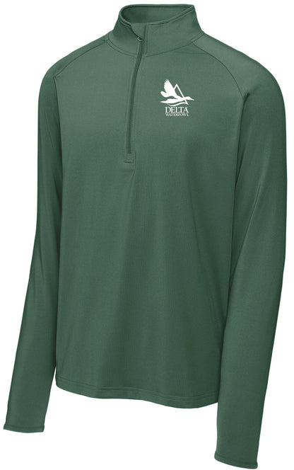 Delta Waterfowl Sport-Tek® Sport-Wick® Stretch 1/2-Zip Pullover (E.ST850)
