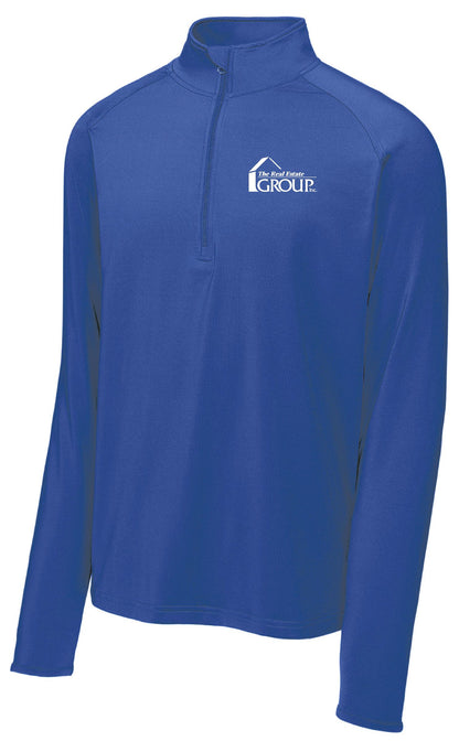 The Real Estate Group Sport-Tek® Sport-Wick® Stretch 1/2-Zip Pullover (E.ST850)
