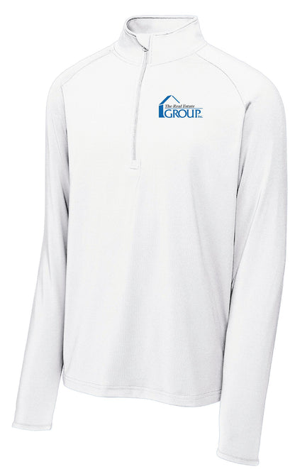 The Real Estate Group Sport-Tek® Sport-Wick® Stretch 1/2-Zip Pullover (E.ST850)