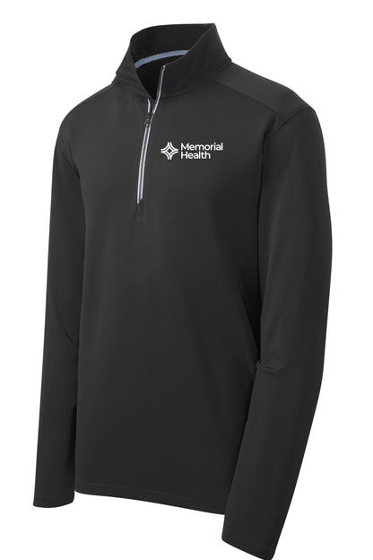 Memorial HEALTH/CARE Unisex/Ladies Sport Tek Textured Quarter Zip (E.ST860/LST860)