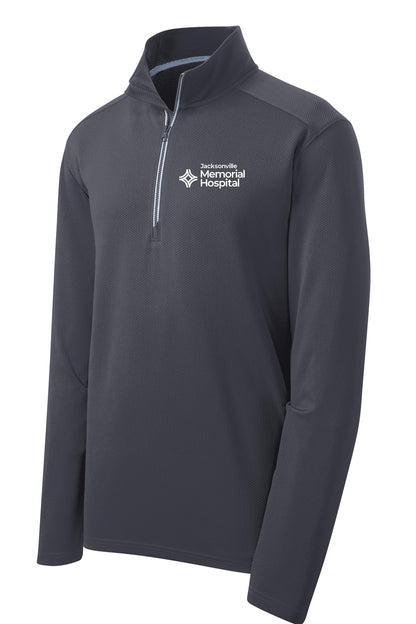 Memorial HEALTH/CARE Unisex/Ladies Sport Tek Textured Quarter Zip (E.ST860/LST860)