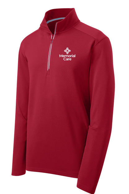 Memorial HEALTH/CARE Unisex/Ladies Sport Tek Textured Quarter Zip (E.ST860/LST860)