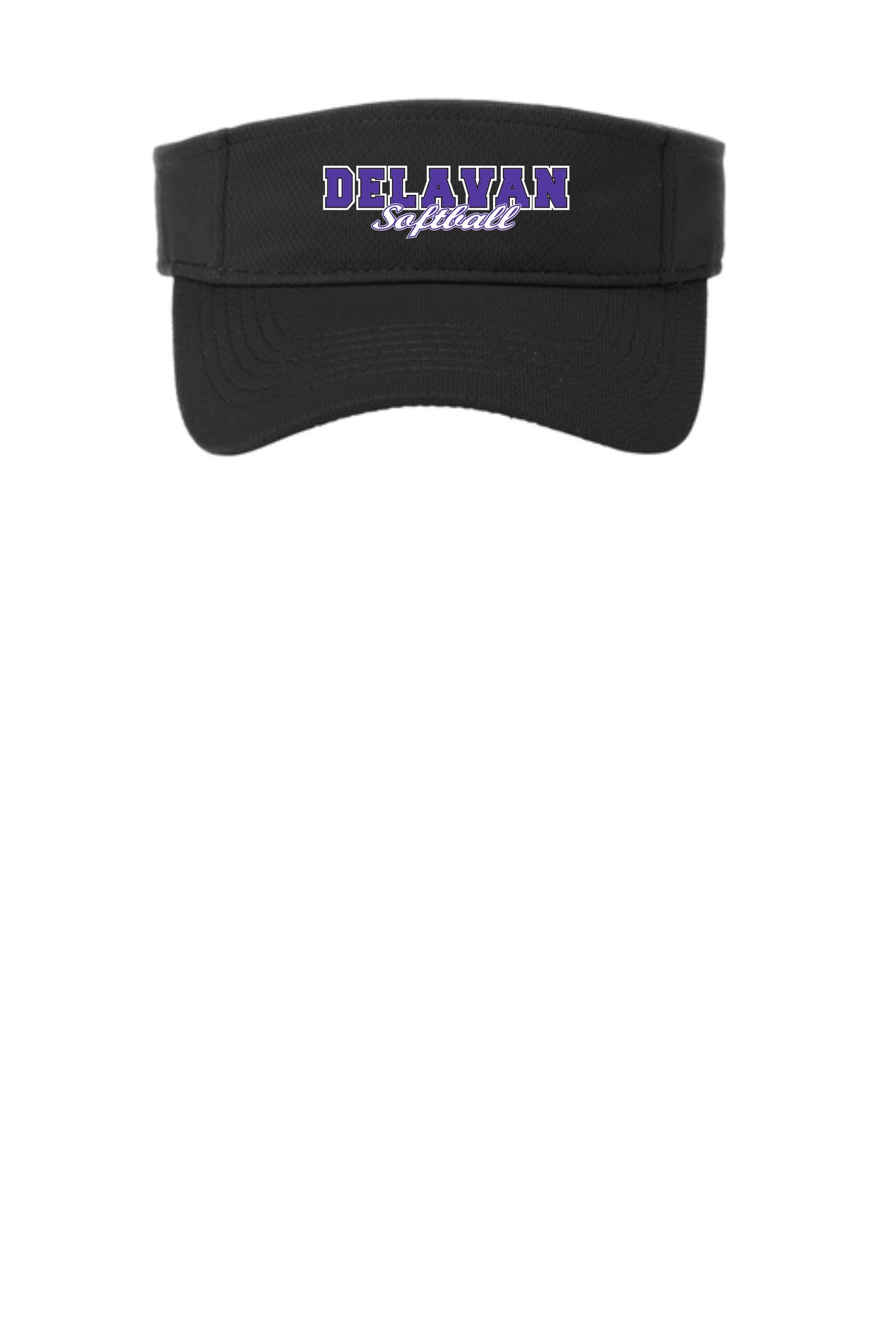Delavan High School Softball Softball Visor (P.STC27)