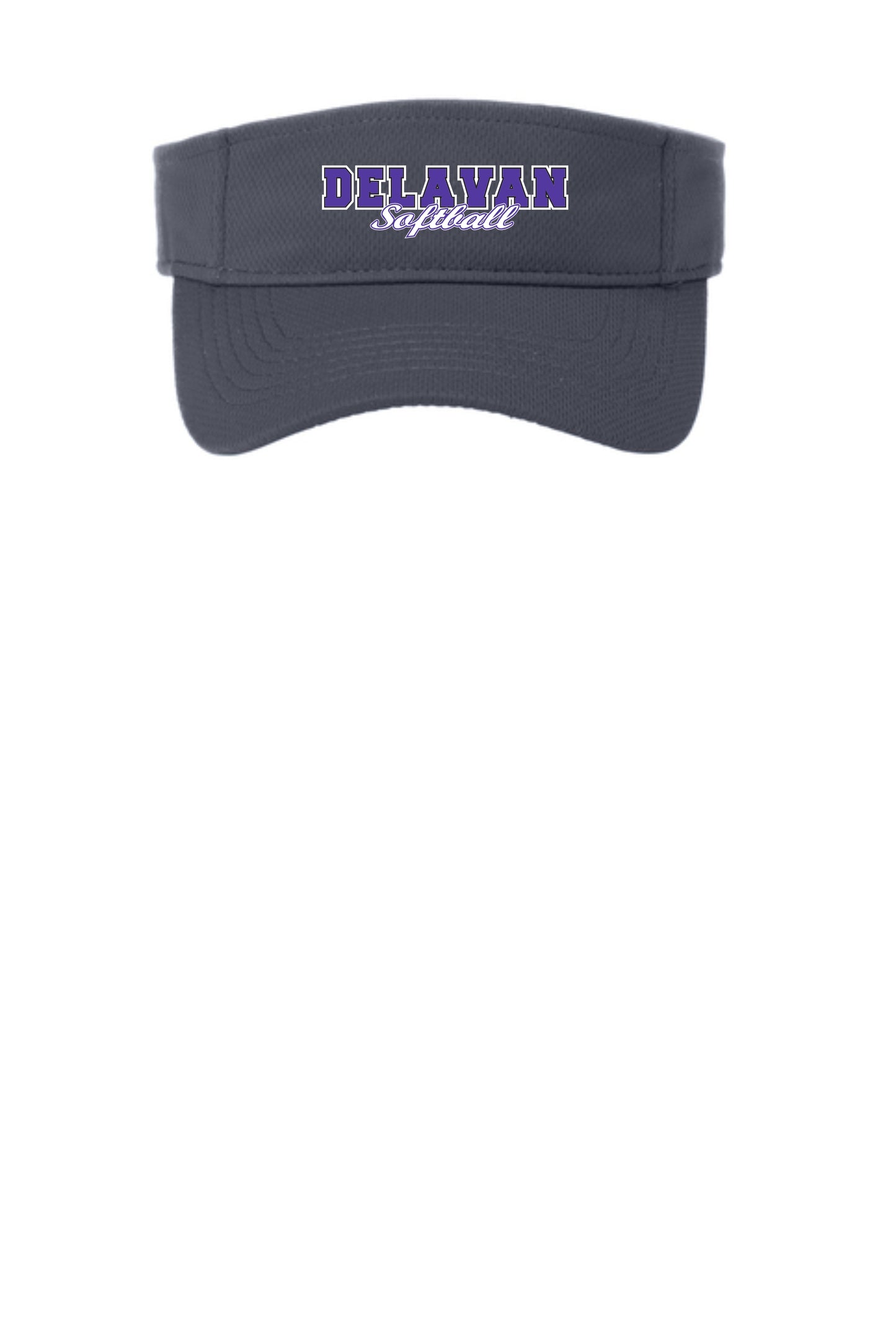 Delavan High School Softball Softball Visor (P.STC27)