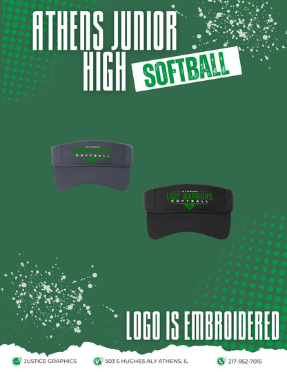 ATHENS JUNIOR HIGH SOFTBALL Visor (P.STC27)