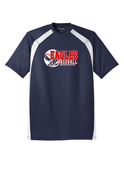American Legion Post 32 Baseball Sport-Tek® Dry Zone® Colorblock Crew (P.T478)