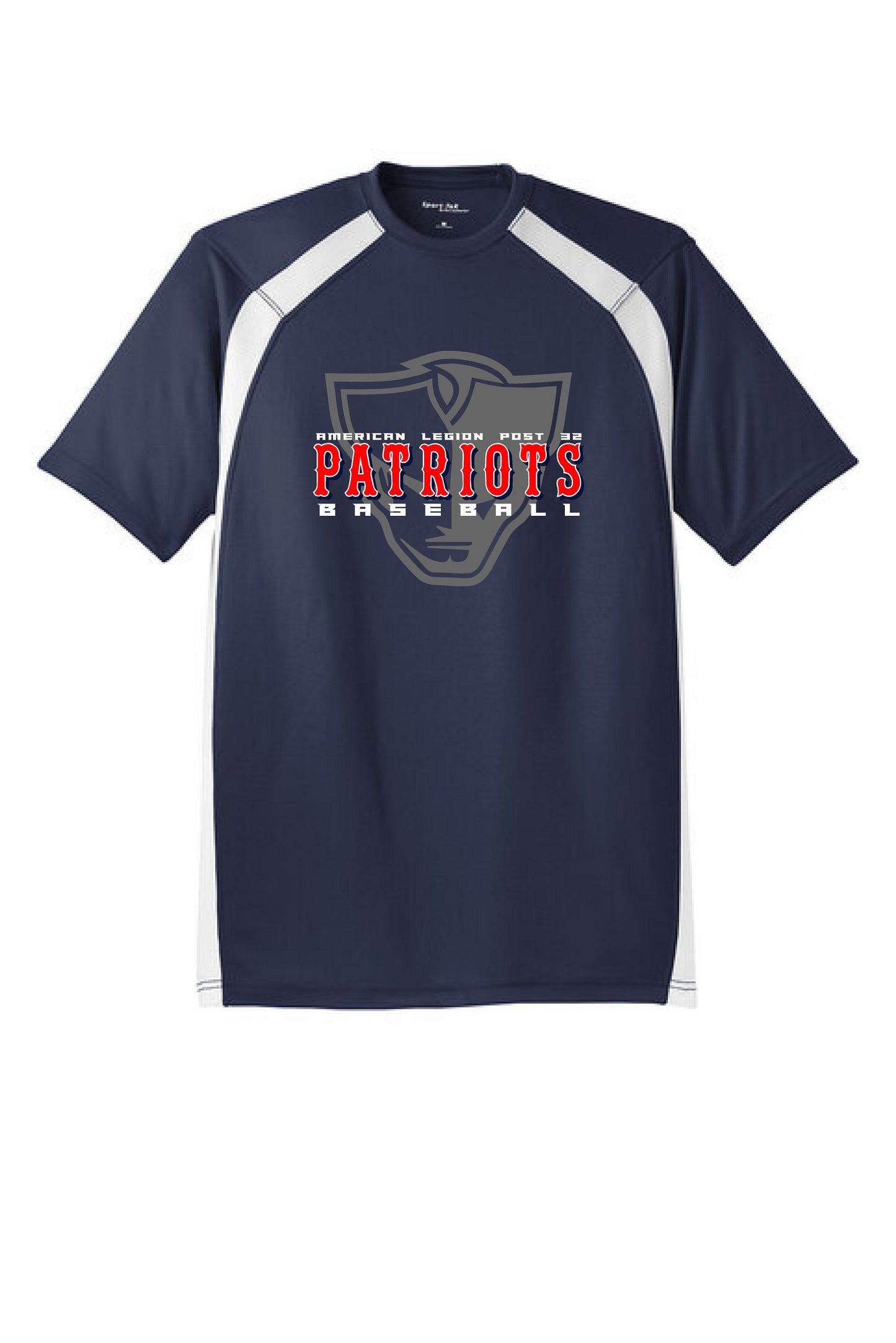 American Legion Post 32 Baseball Sport-Tek® Dry Zone® Colorblock Crew (P.T478)