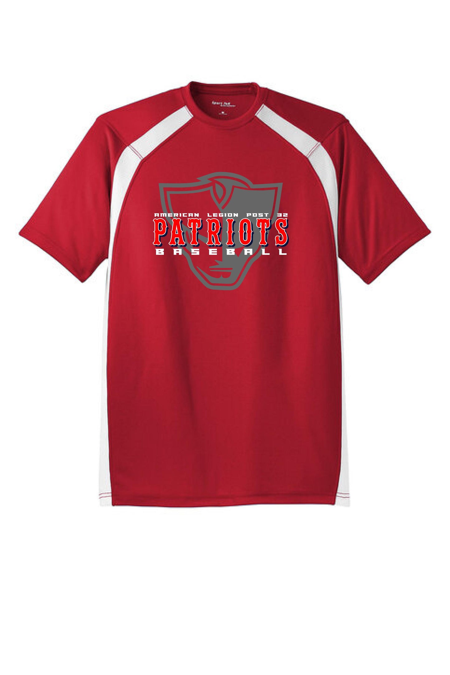 American Legion Post 32 Baseball Sport-Tek® Dry Zone® Colorblock Crew (P.T478)