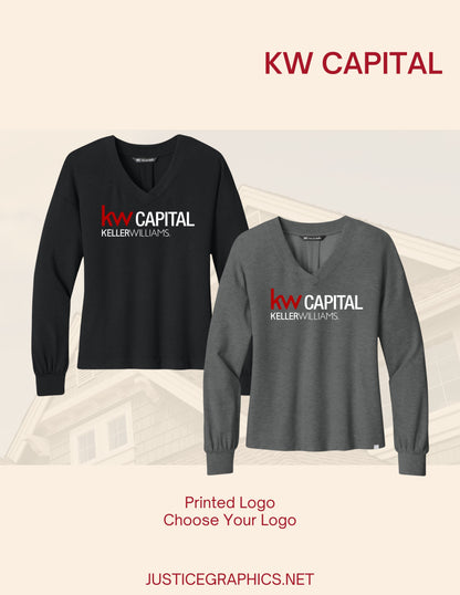 KW Capital TravisMathew Women’s Long Weekend V-Neck (E. TM1LD009)