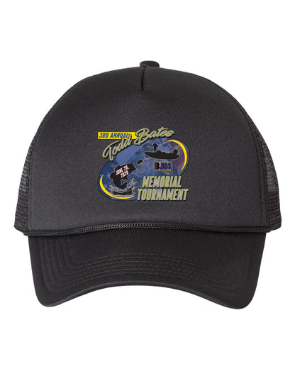 3rd Annual Todd Bates Memorial Tournament Foam Mesh-Back Trucker Cap (P. VC700)