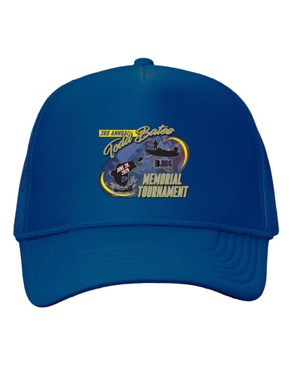 3rd Annual Todd Bates Memorial Tournament Foam Mesh-Back Trucker Cap (P. VC700)