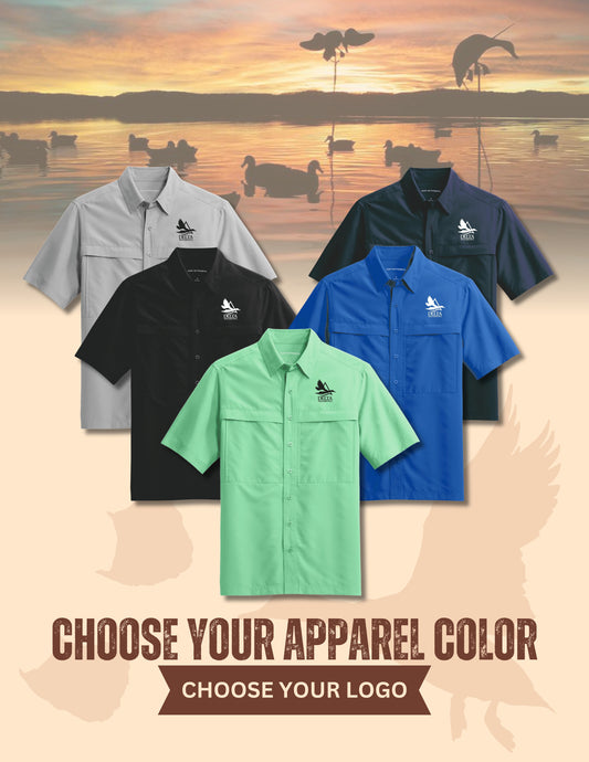 Delta Waterfowl Port Authority® Short Sleeve UV Daybreak Shirt (E.W961)