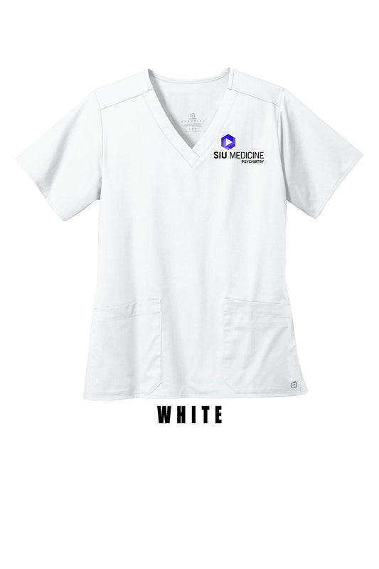 SIU Medicine WonderWink® Women’s WorkFlex™ V-Neck Top (E. WW4560)