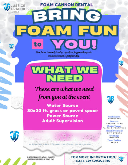 ADD ADDITIONAL FOAM RENTAL TIME