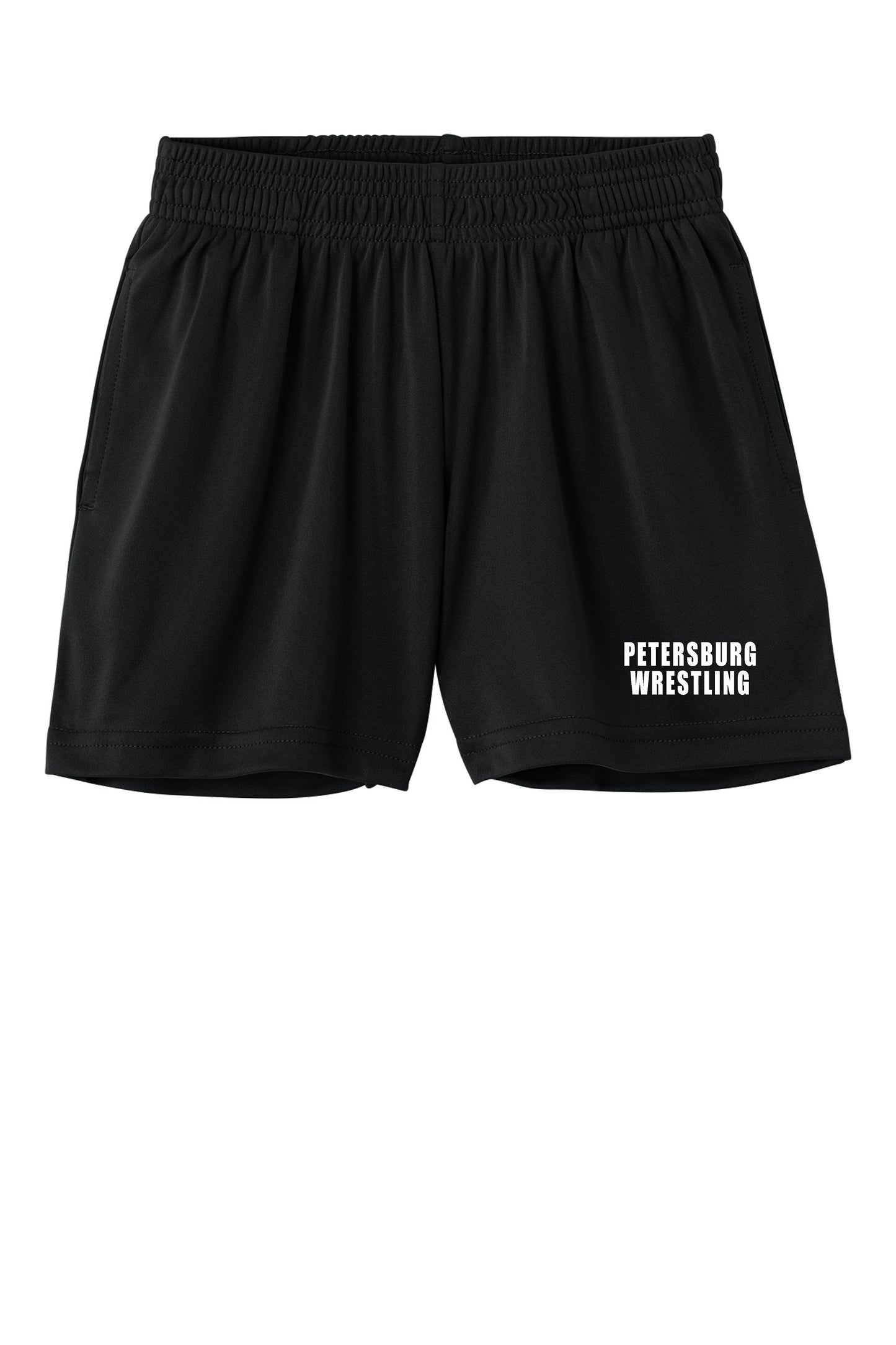Petersburg Youth Wrestling Sport-Tek® PosiCharge® Competitor™ 7” Pocketed Short (P.ST349P/YST349P)