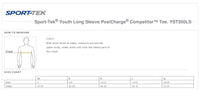 PORTA BLUEJAYS YOUTH SPORT-TEK® COMPETITOR LONGSLEEVE TSHIRT (P.YST350LS)