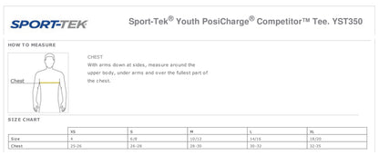 Kardinal Kids Daycare LIMITED EDITION Sport-Tek® PosiCharge® Competitor™ Tee (P.ST350/YST350)