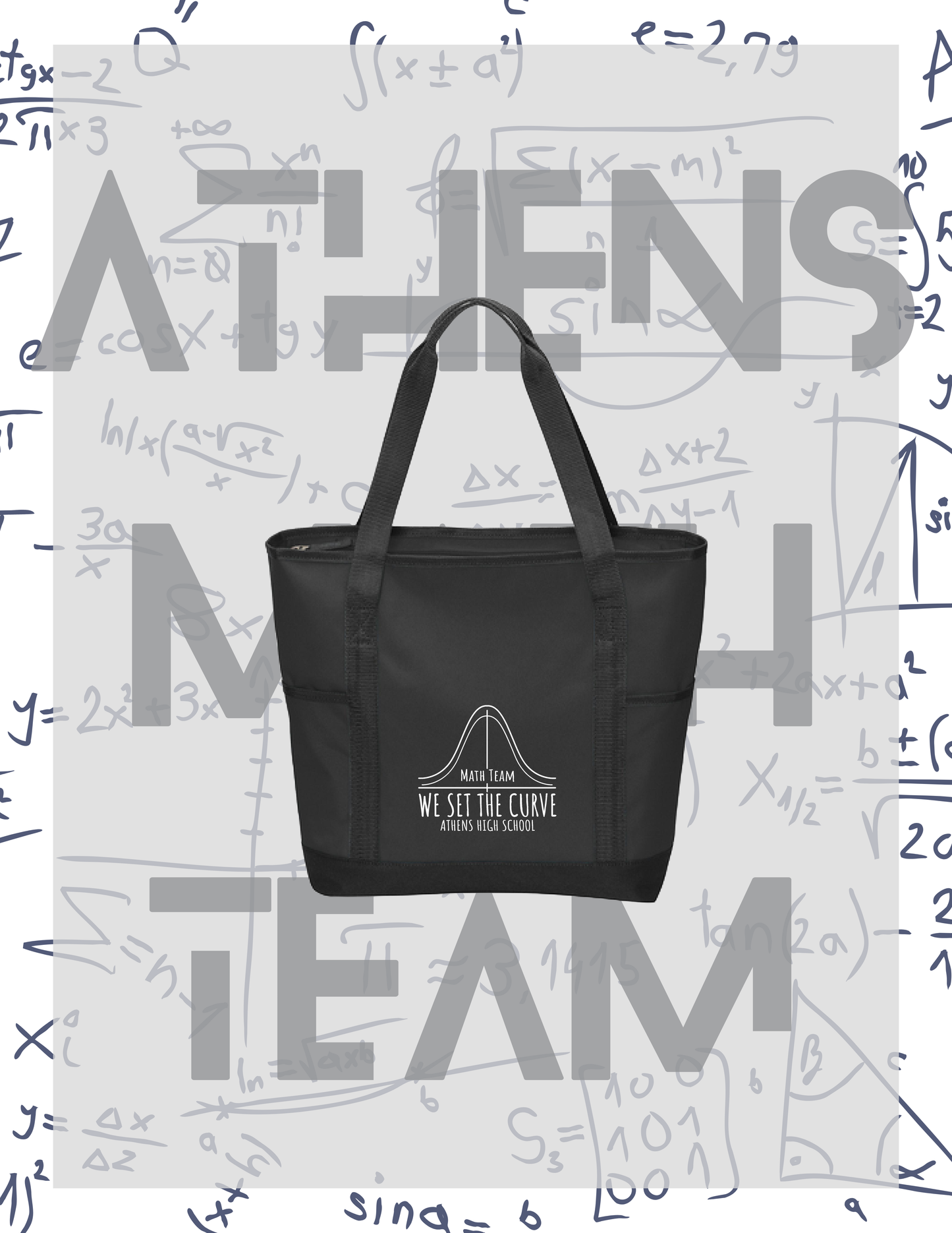 AHS MATH TEAM Port Authority® On-The-Go Tote (P.BG411)