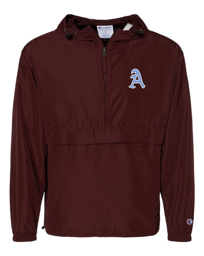 Arsenal Baseball Champion - Hooded Packable Quarter-Zip Jacket (E.CO200)