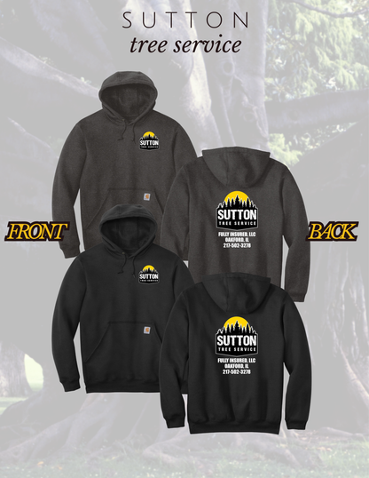 Sutton Tree Service Carhartt® Midweight Hooded Sweatshirt (P.CTK121)