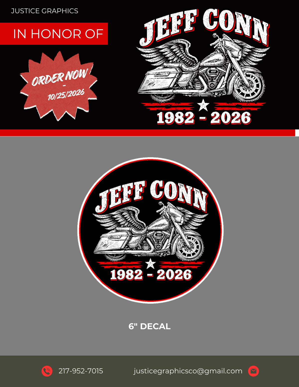 JEFF CONN DECAL