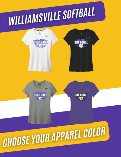 Williamsville Softball Nike LADIES Legend Tee (P.DV7312)