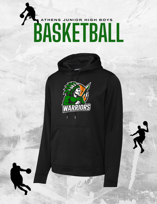 Athens Jr. High Boys Basketball Sport-Tek® Sport-Wick® HOODIE (P.F244/YST244)