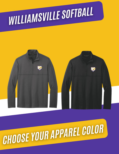 Williamsville Softball Port Authority® Smooth Fleece 1/4-Zip (E.F804)