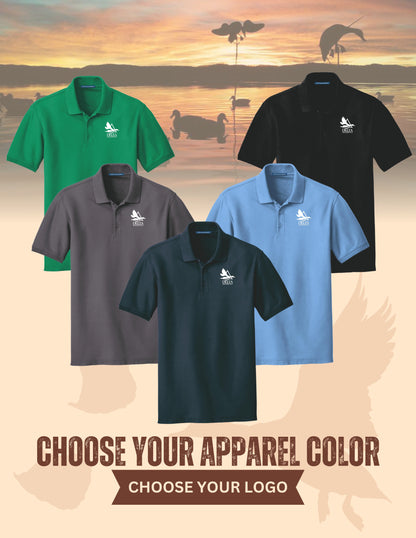 Delta Waterfowl Port Authority® Core Classic Pique Polo (E.K100)