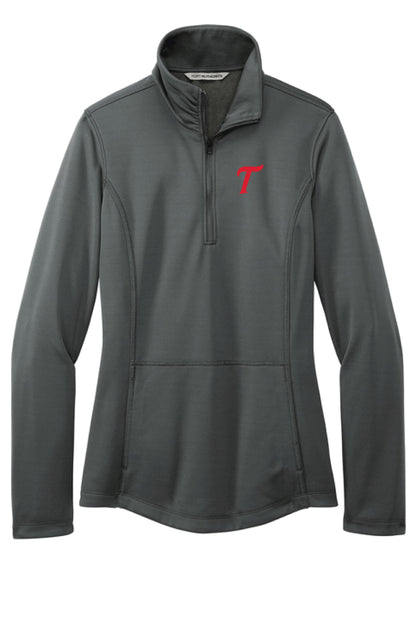 TBSA Port Authority® Ladies Smooth Fleece 1/4-Zip (E.L804)