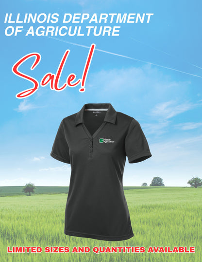 Illinois Department of Agriculture Sport-Tek® Ladies PosiCharge® Micro-Mesh Polo (E. LST680)