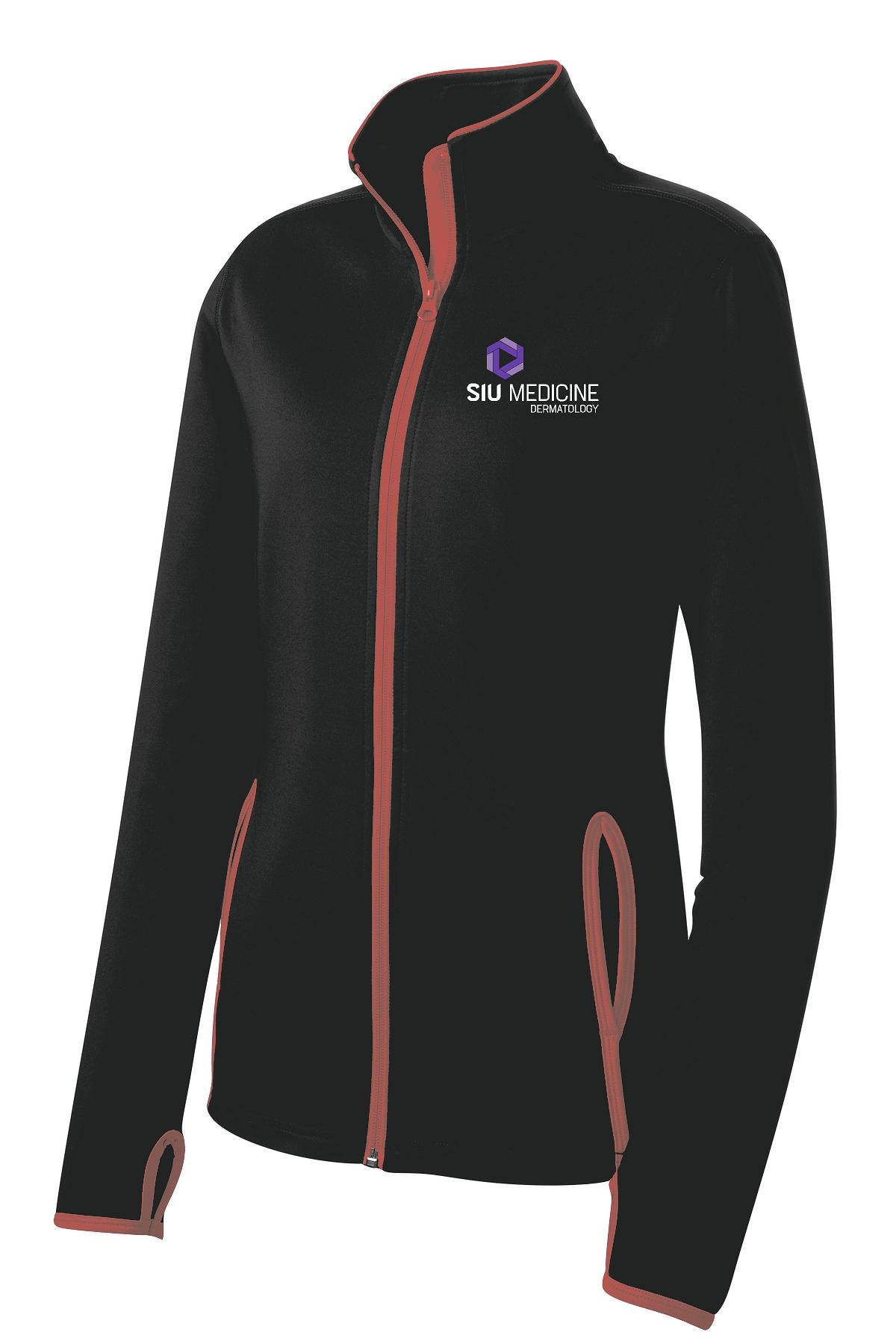 SIU Medicine Dermatology Ladies Sport-Tek Contrast Jacket (E.LST853)