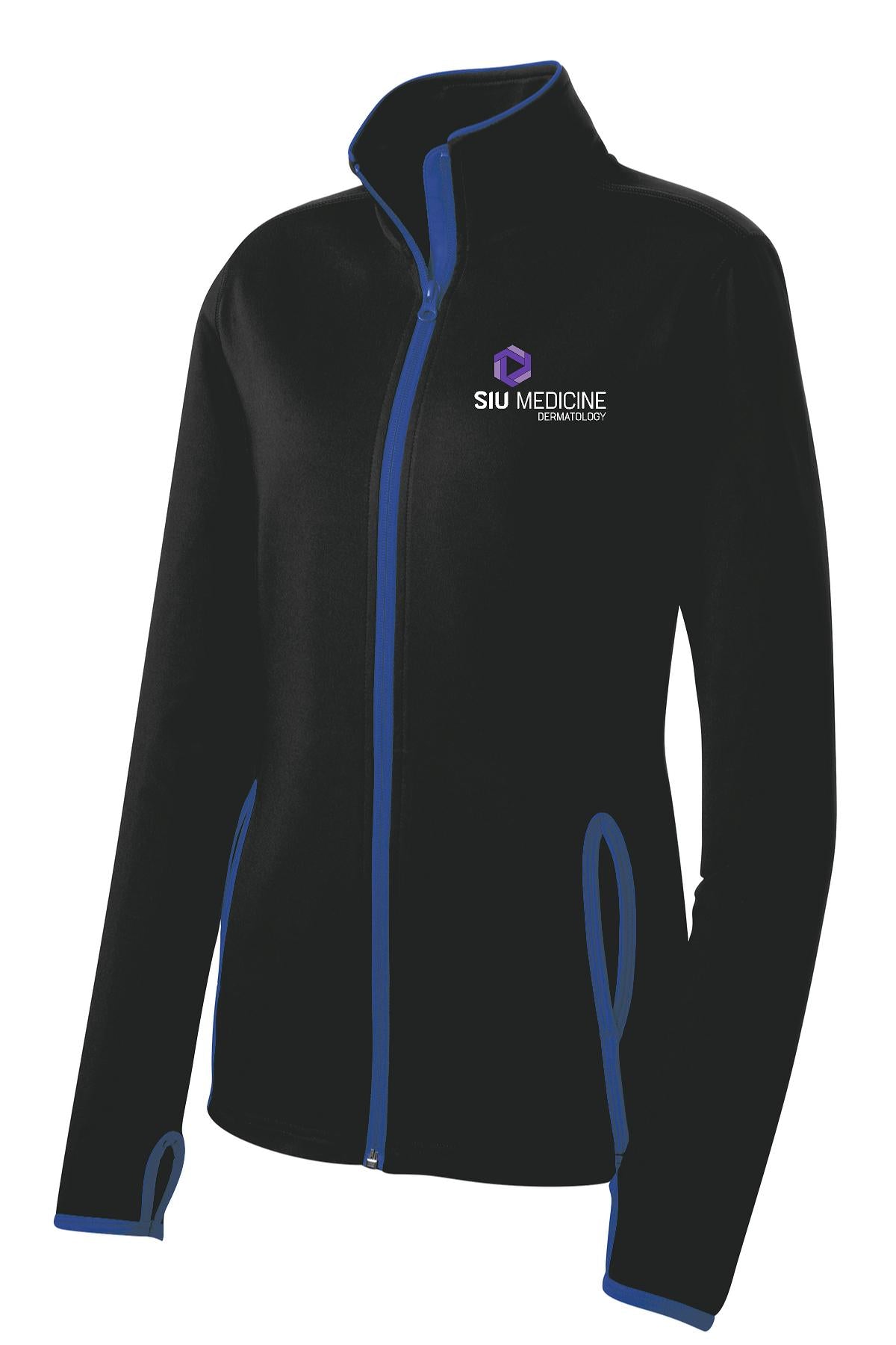 SIU Medicine Dermatology Ladies Sport-Tek Contrast Jacket (E.LST853)