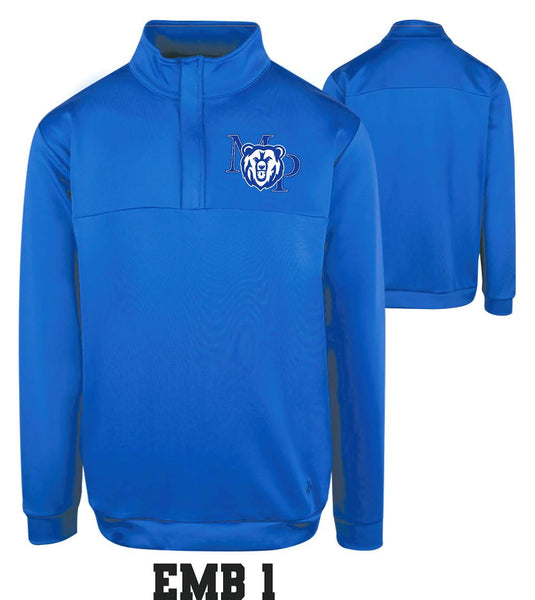 MT. PULASKI GRADE SCHOOL MIRO MEN'S SCUBA KNIT PULLOVER (EMB.ABB.MIRO)