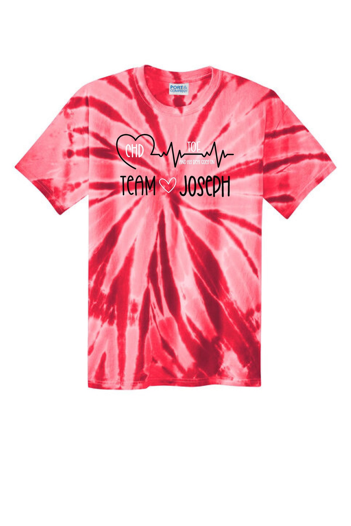 Team Joseph Tie-Dye T-SHIRT (P.PC147/PC147Y)