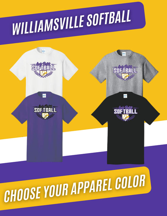 Williamsville Softball Port & Company® TALL Core Cotton Tee (P.PC54T)