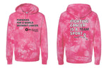 SCI Breast Cancer Tie-Dyed Hooded Sweatshirt (P.PRM4500TD)