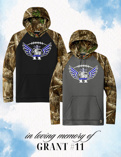 In Loving Memory of Grant Russell Outdoors™ Realtree® Performance Colorblock Pullover Hoodie (P.RU451)