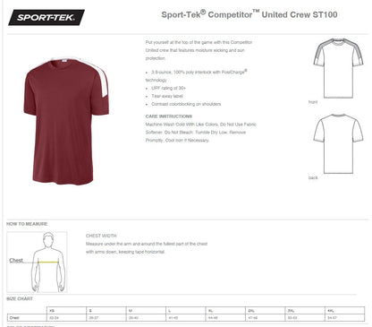 TBSA Sport-Tek® Competitor™ United Crew (P.ST100)