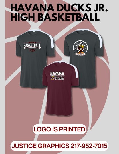 Havana Ducks Jr. High Basketball Sport-Tek® Competitor™ United Crew (P.ST100/YST100)