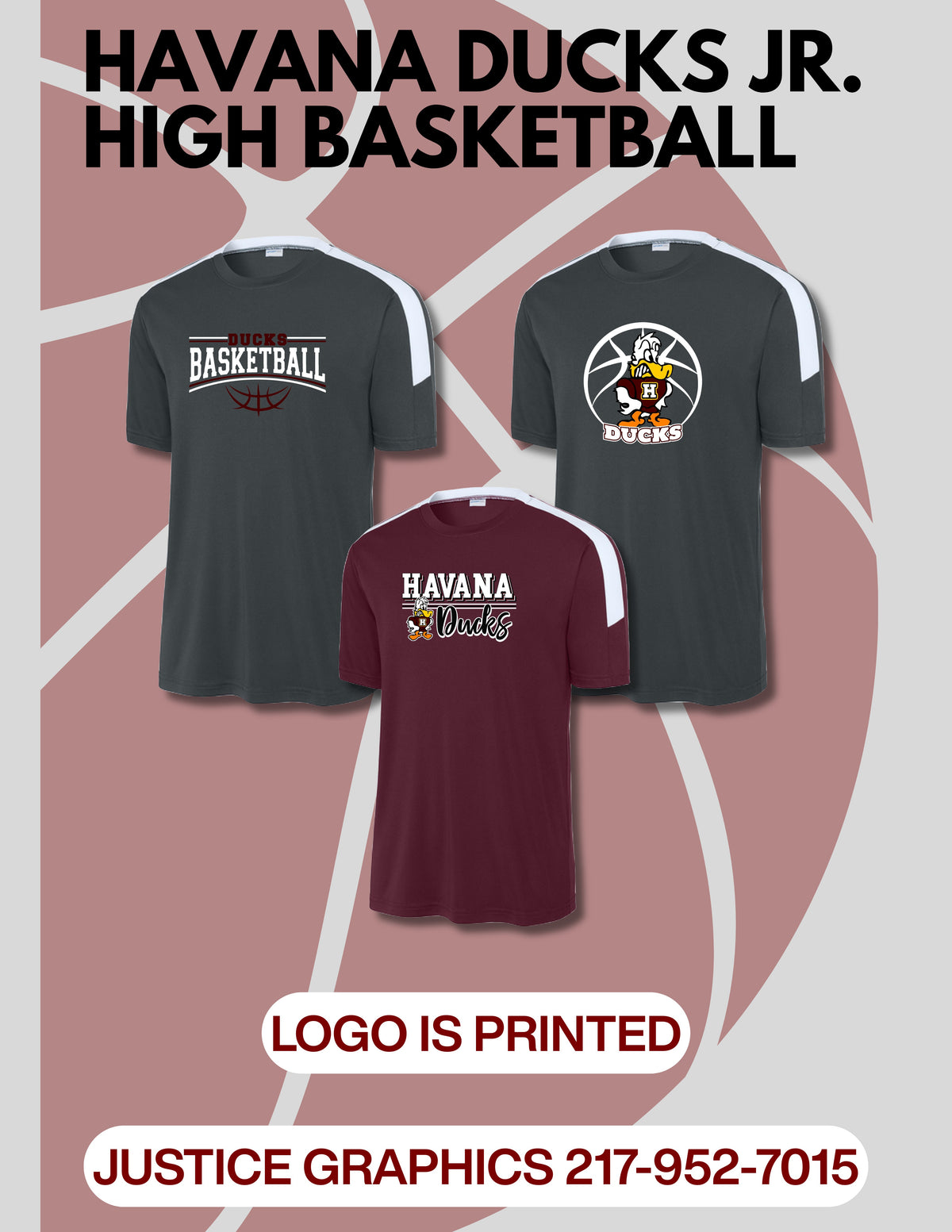 Havana Ducks Jr. High Basketball Sport-Tek® Competitor™ United Crew (P.ST100/YST100)