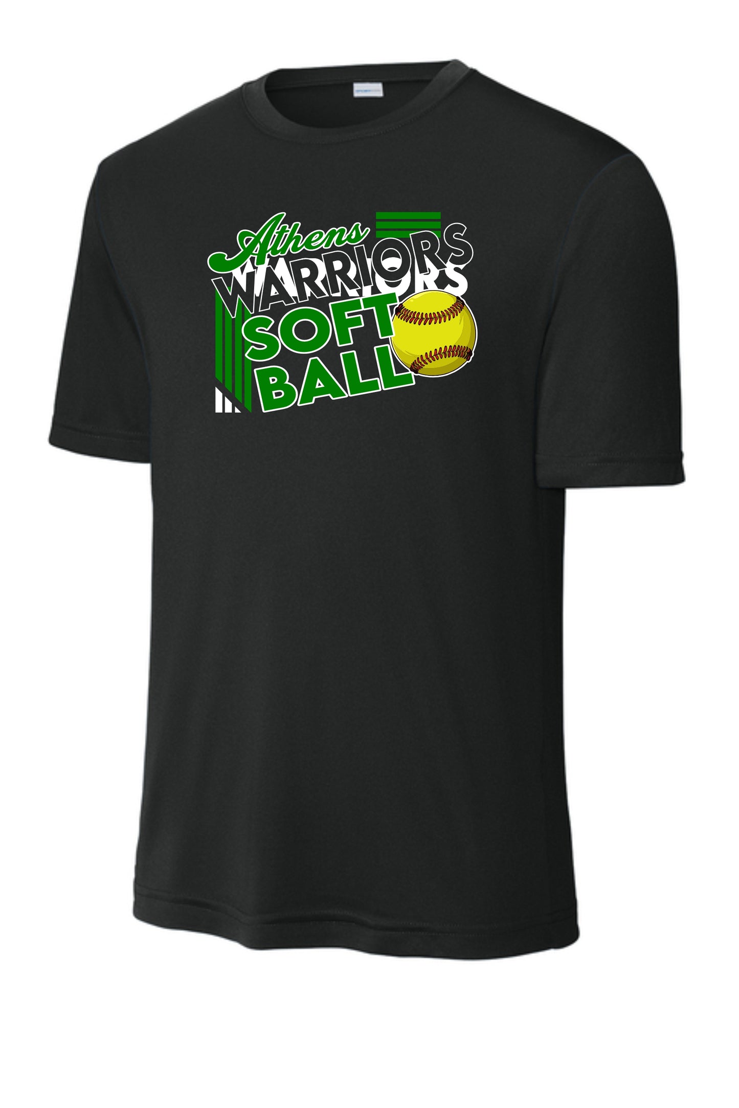 Athens High School Softball Unisex Dri-Fit T-Shirt (P.ST350)