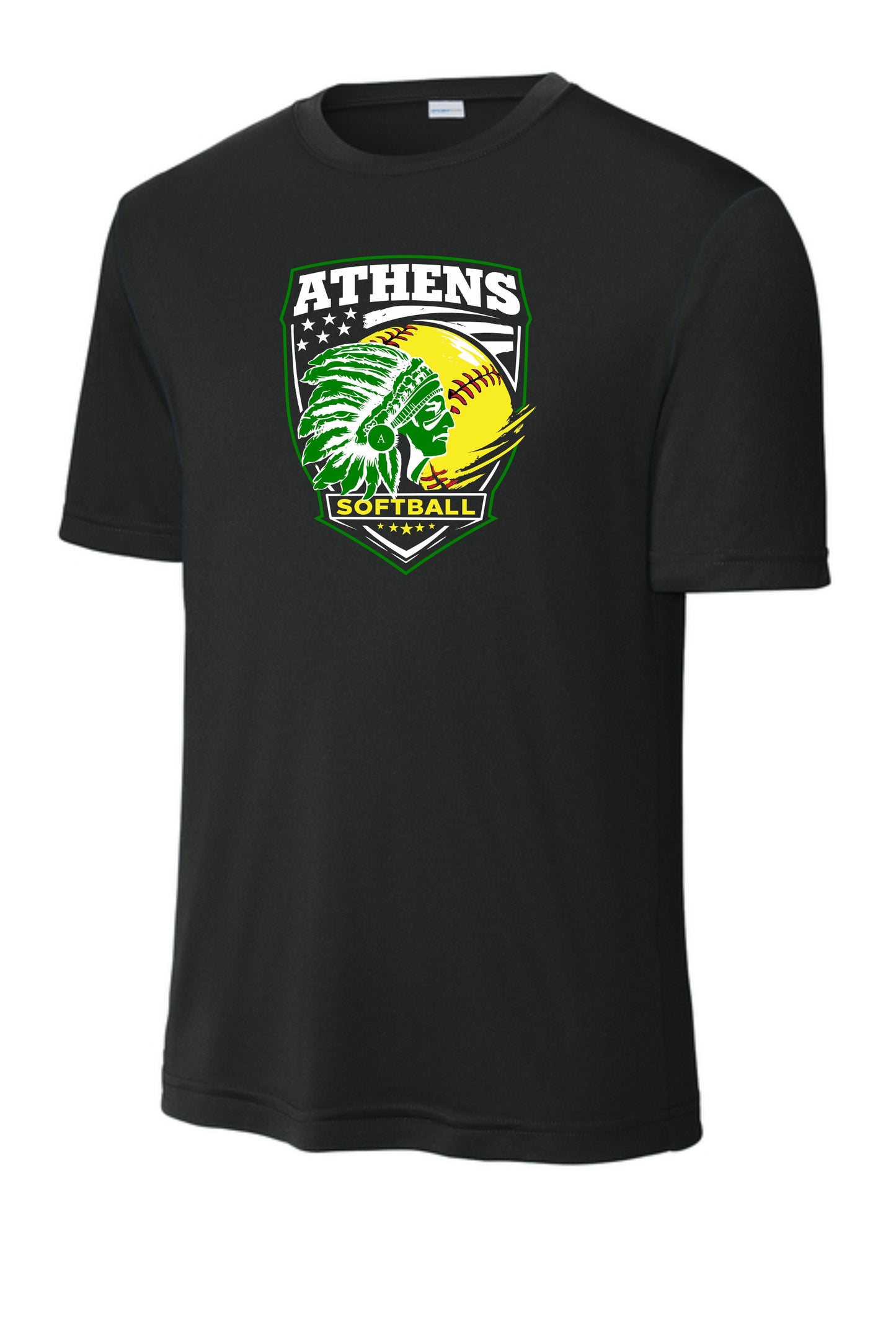 Athens High School Softball Unisex Dri-Fit T-Shirt (P.ST350)