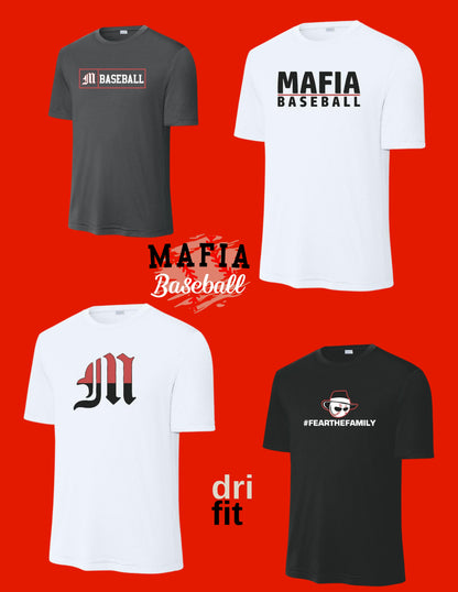 MAFIA BASEBALL YOUTH DRIFIT TSHIRT (P.YST350)