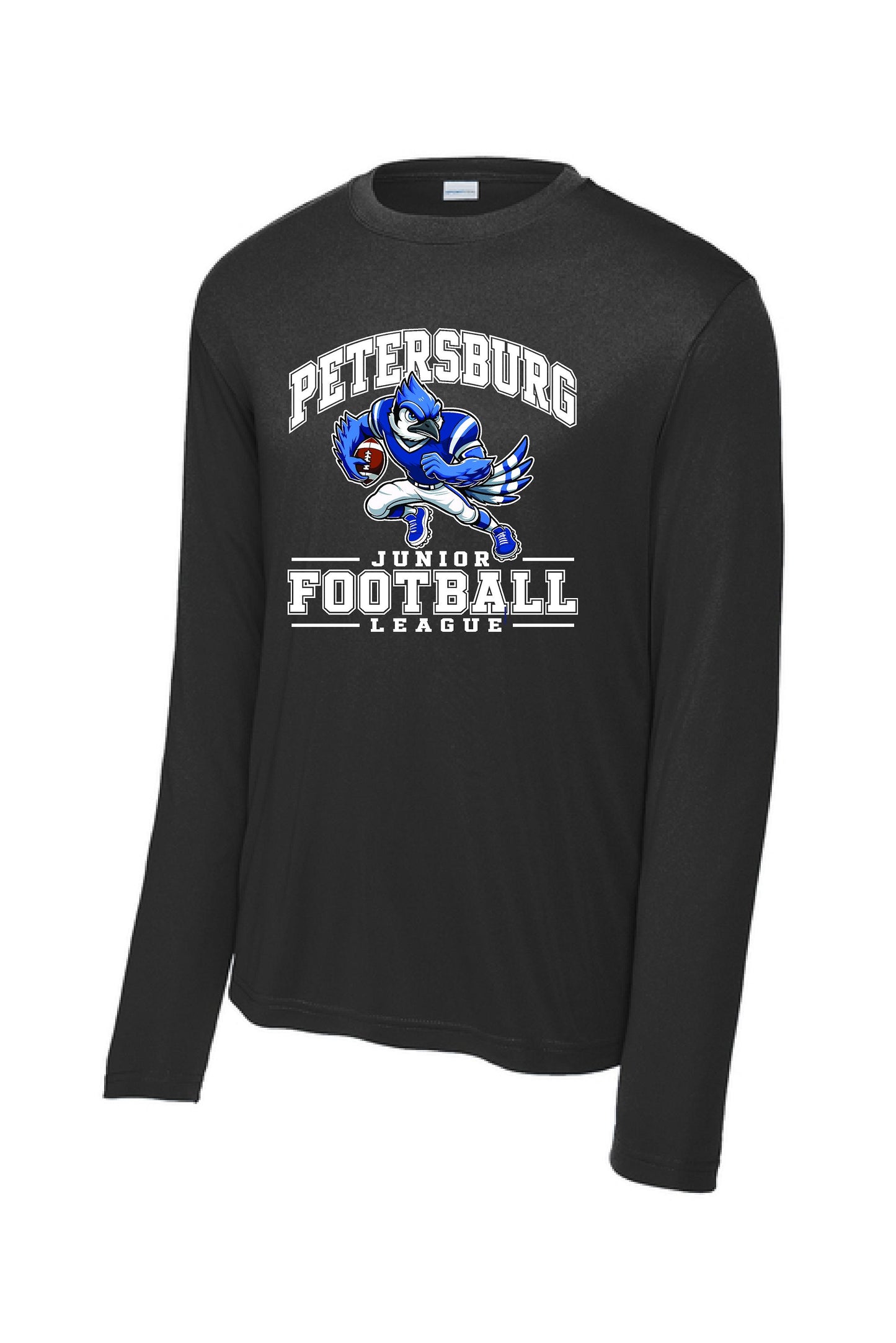Petersburg Junior Football League Sport Tek Long Sleece Performance (P. ST350LS/YST350LS)