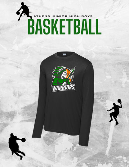 Athens Jr. High Boys Basketball UNISEX PERFORMANCE LONG SLEEVE (P. ST350LS/YST350LS)