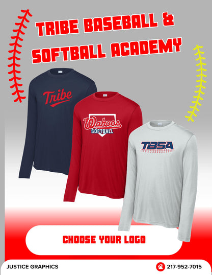 TBSA UNISEX PERFORMANCE LONG SLEEVE (P. ST350LS/YST350LS)
