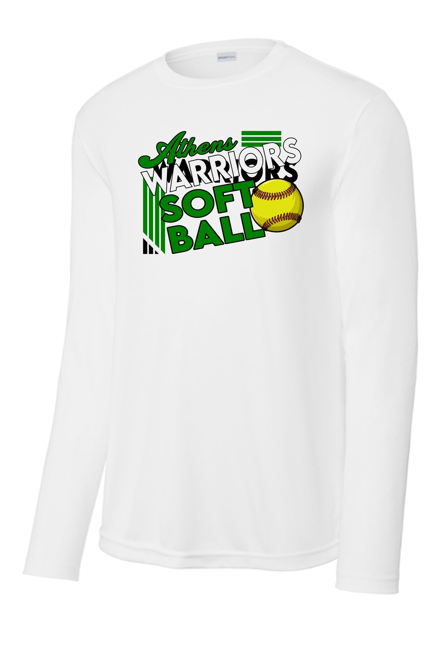 Athens High School Softball UNISEX SPORT-TEK® COMPETITOR LONGSLEEVE TSHIRT (P.ST350LS)
