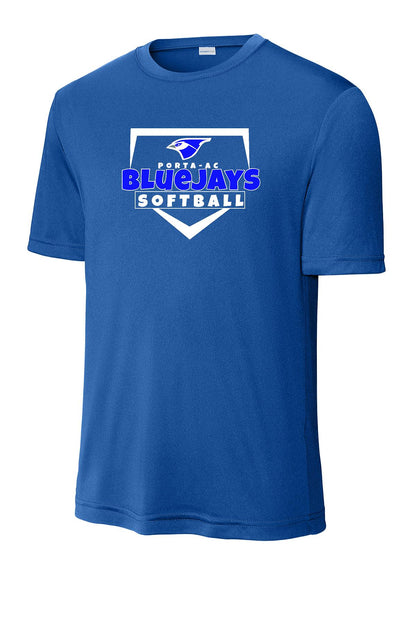 Porta Softball Sport-Tek® PosiCharge® Competitor™ Tee UNISEX/YOUTH/LADIES (P.ST350/YST350/LST350)
