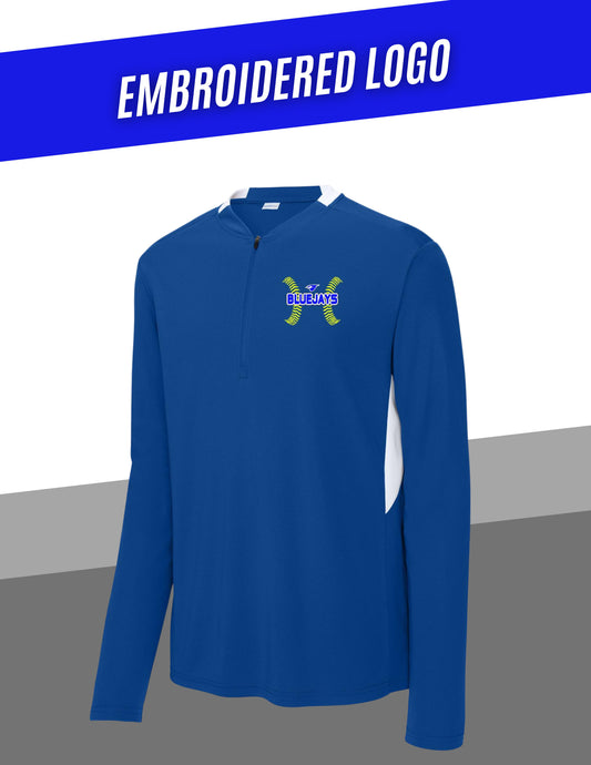 Porta Softball Sport-Tek® Club 1/4-Zip Pullover (E.ST443)